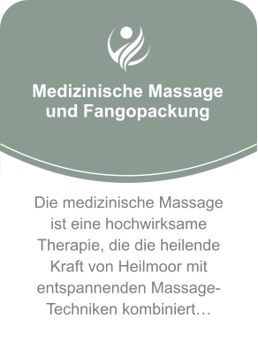 Medizinische Massage und Fangopackung Die medizinische Massage ist eine hochwirksame Therapie, die die heilende Kraft von Heilmoor mit entspannenden Massage-Techniken kombiniert…